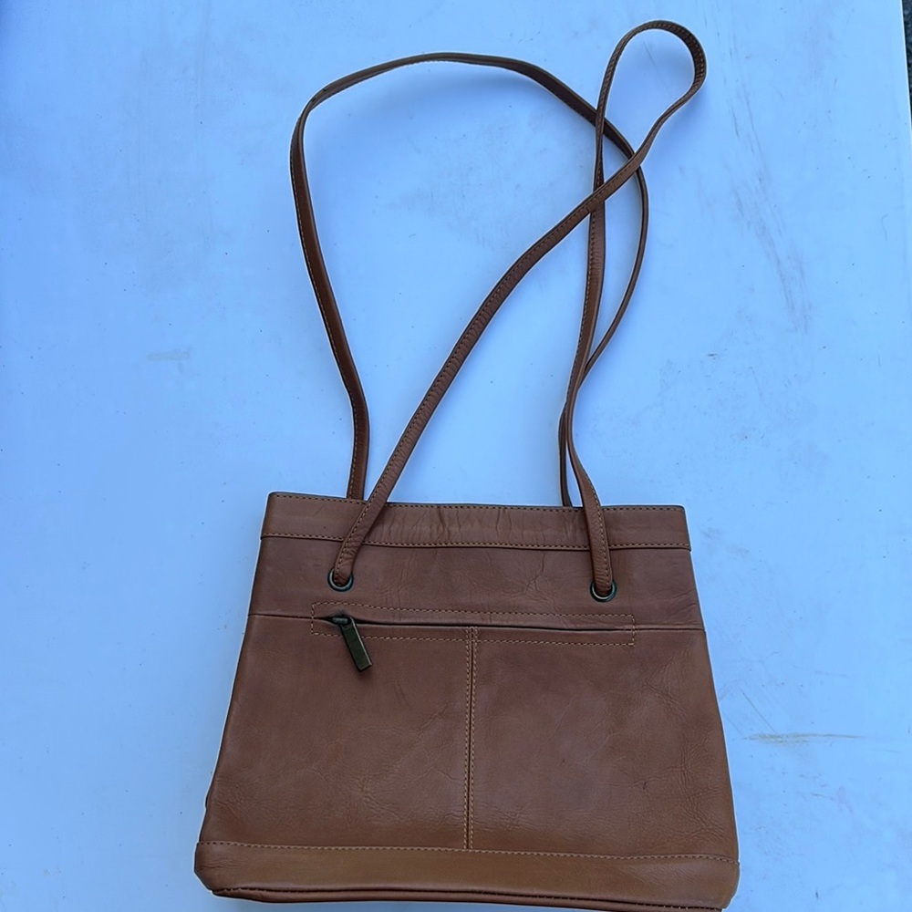 Wilson’s Leather Brown Leather Shoulder Bag